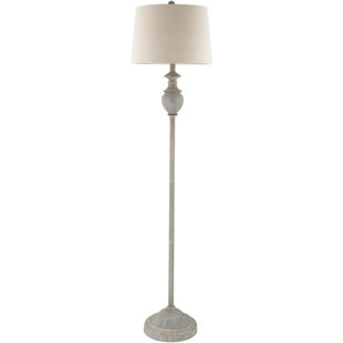 Country / Farmhouse Floor Lamps You'll Love | Wayfair
